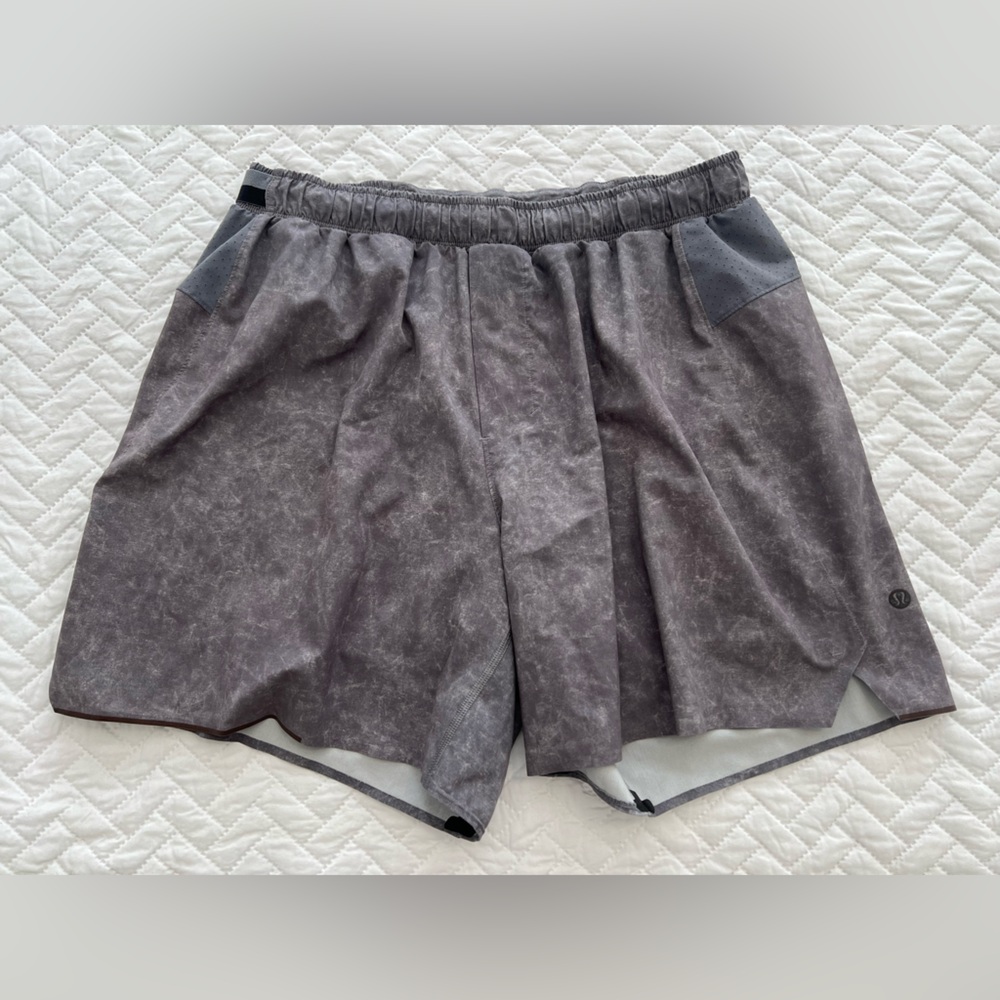 Lululemon Mens Surge Lined Shorts 6”
